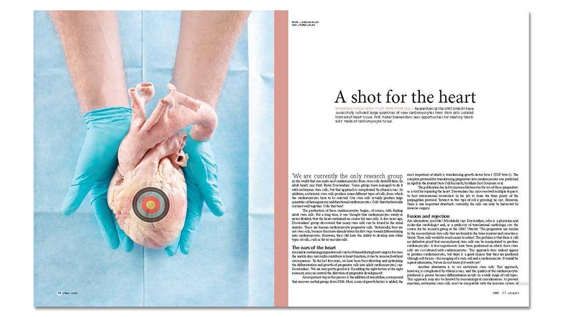 article: a shot for the heart
