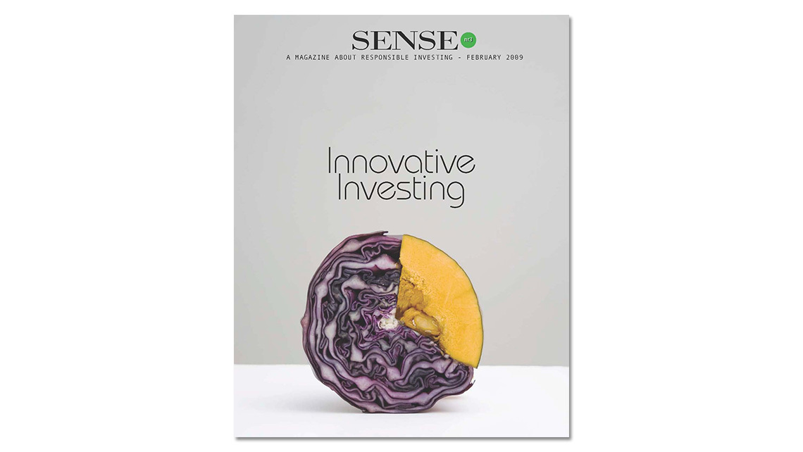 issue 3: cover innovative investing